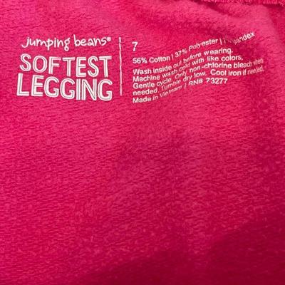 7 Pairs of Leggings Size 6T-8T