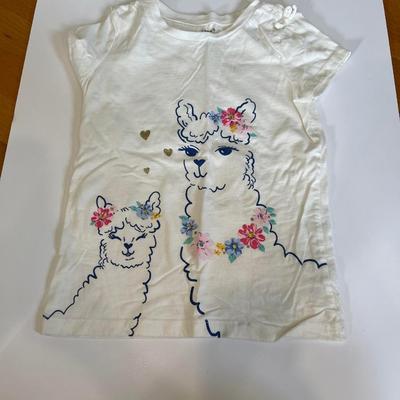 5 Girls Tees size 7T-8T and one child medium