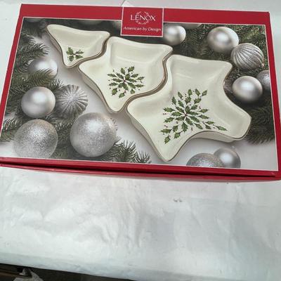 Lenox 3-Piece Holiday Tree Tray