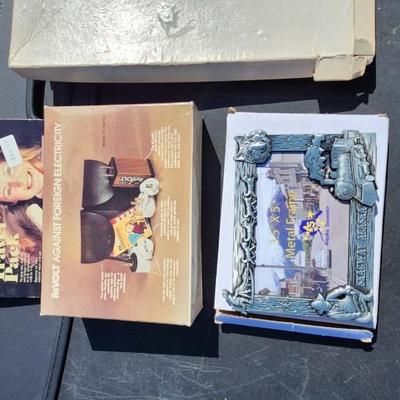1861 and 1844 Bibles plus household items