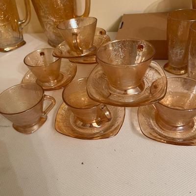 Large Vintage Marigold Carnival Glass Lot