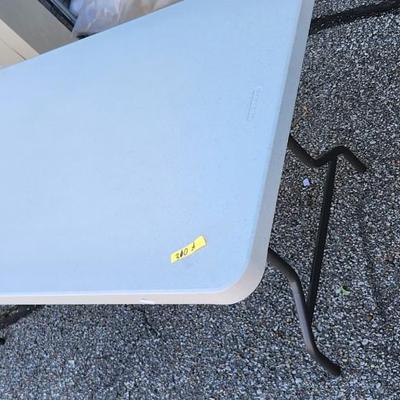 6-ft Office Depot folding table
