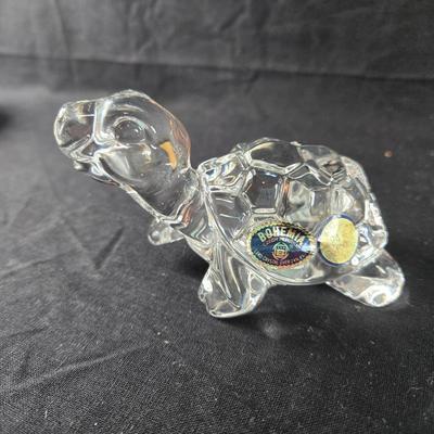 Bohemian Crystal Turtle