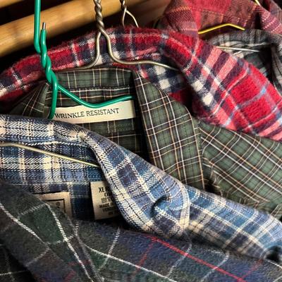 Big Lot Mens L.L. BEAN Shirts, Jackets, Fleece, Flannel