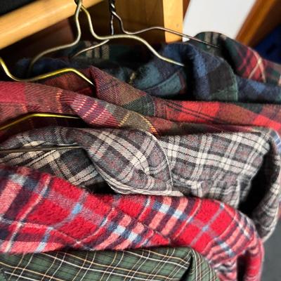 Big Lot Mens L.L. BEAN Shirts, Jackets, Fleece, Flannel