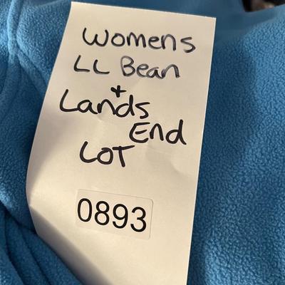 Women’s Mixed Clothing Lot - Lands End, L.L. Bean - Pants, Tops, Jacket, Fleece