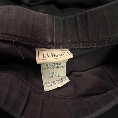 Women’s Mixed Clothing Lot - Lands End, L.L. Bean - Pants, Tops, Jacket, Fleece