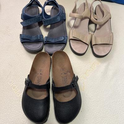 Women’s Sandals Shoes Lot - Birkenstocks, Propel, Easy Spirit