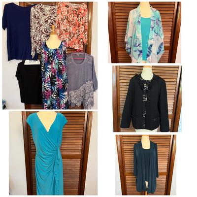 Big Mixed Lot Women’s Clothing - Chicos, Liz Claiborne, Evan Picone