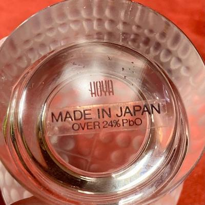 Hoya Crystal Golf Ball Paperweight