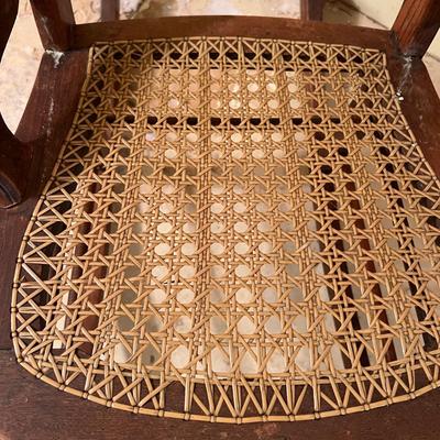 Vintage Rocking Chair - Cane Seat & Back