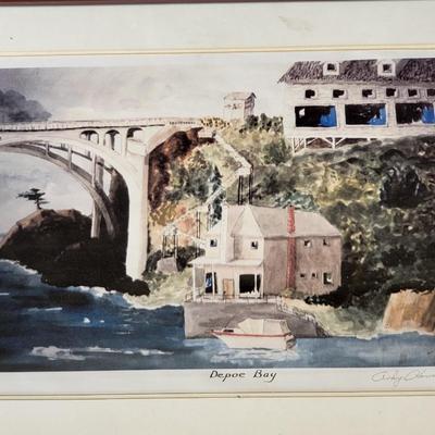 Depoe Bay Limited Print Andy Harrah 9/250