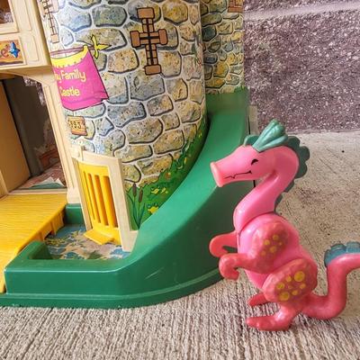 1970's Fisher-Price Castle & Extras