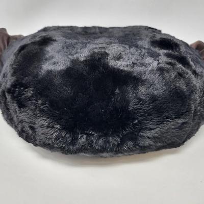 Antique Victorian Fur Hand Warmer Muff