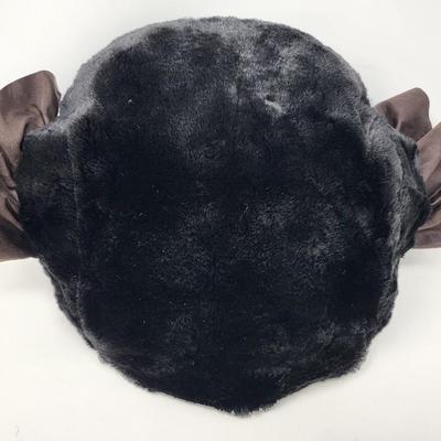 Antique Victorian Fur Hand Warmer Muff