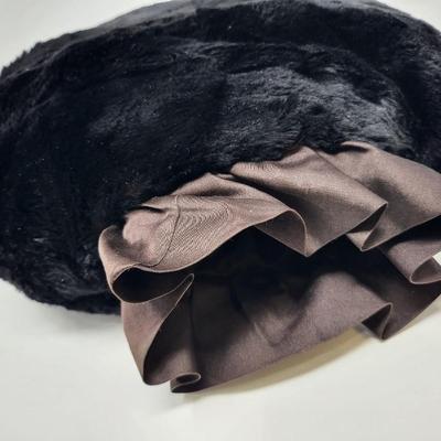 Antique Victorian Fur Hand Warmer Muff