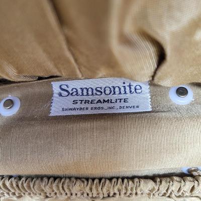 Mid-Century Vintage Samsonite Round Travelase