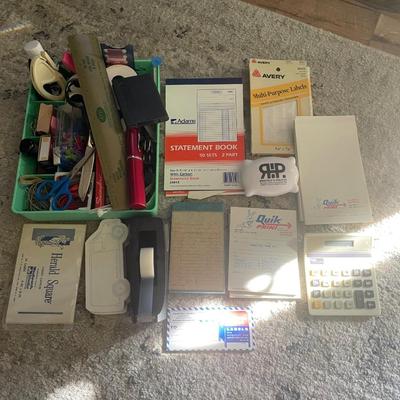 Miscellaneous office supplies