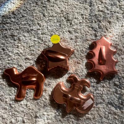Camel copper cookie cutters
