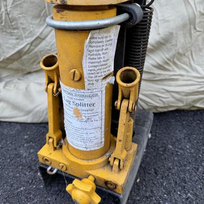 Central Hydraulics 10 Ton Log spliter