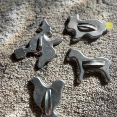 Aluminum cookie cutters-witch