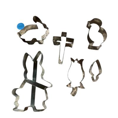 Easter aluminum cookie cutters