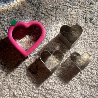 Aluminum cookie cutters-heart