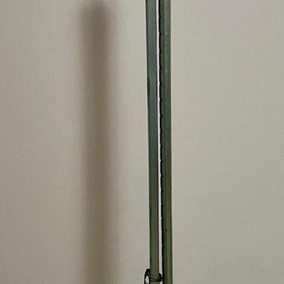 Rolling Aluminum Laundry Hanger Stand