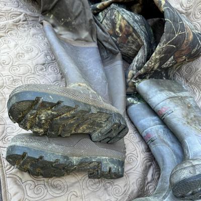 Red Head Weighters/Hip Boots Size 6 & 7