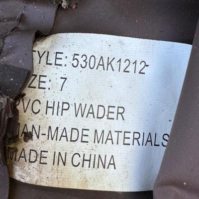 Red Head Weighters/Hip Boots Size 6 & 7