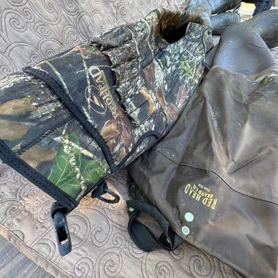 Red Head Weighters/Hip Boots Size 6 & 7