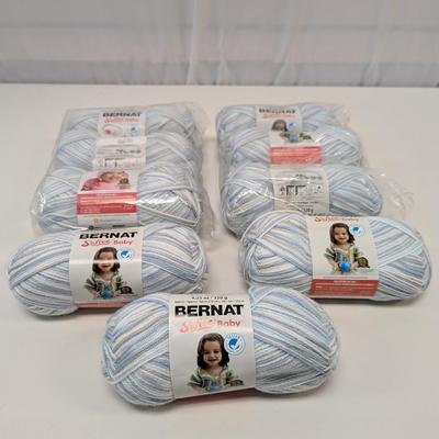 Bernat Softee Baby Yarn - Blue Flannel (#10)