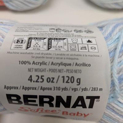 Bernat Softee Baby Yarn - Blue Flannel (#10)
