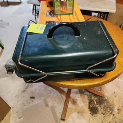 Camping Lot, 2 Sunbeam Stoves, Coleman 9 cup Percolator