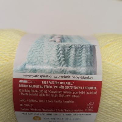 Bernat Softee Baby Yarn - Lemon (#12)