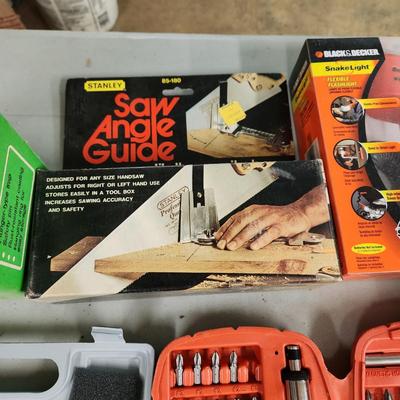 Mixed lot Household Tools Mole Trap , Jumper Cable , Chain Saw , Ramp Caps, Water Ace Pump tested
