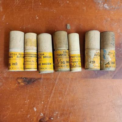 Vintage Yankee Tool Drill Bits