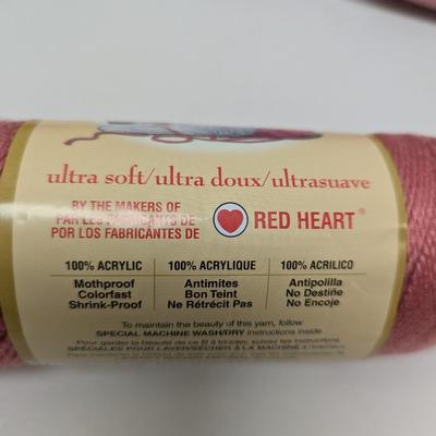 Red Heart TLC Yarn - Coral Rose - (#26)