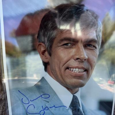 James Coburn signed Autograph- COA