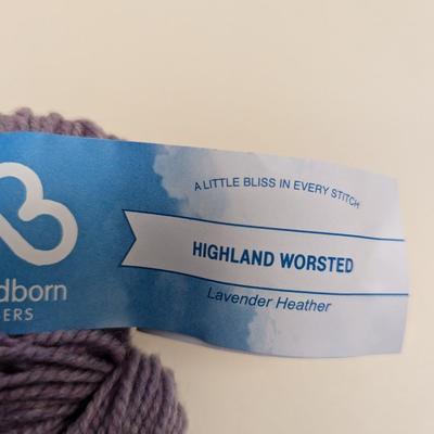 Cloudborn LE Alpaca Silk Wool Worsted - Lavender Heather - (#31)