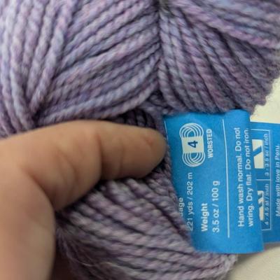 Cloudborn LE Alpaca Silk Wool Worsted - Lavender Heather - (#31)