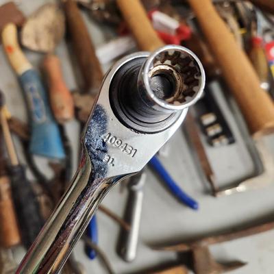 Large Table Top Lot of Tools
