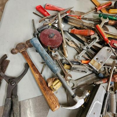Another Large Table Lot of Tools plus Roughneck Tote Stanley Planes