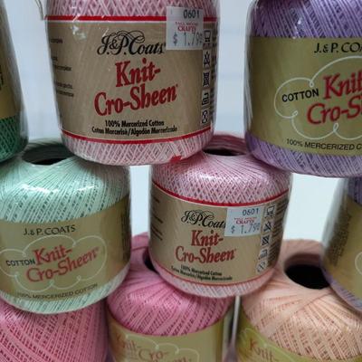 J & P Coats Knit-Cro-Sheen Thread (#32)