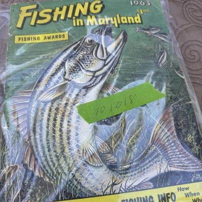 1963 Fishing in Maryland Magazine