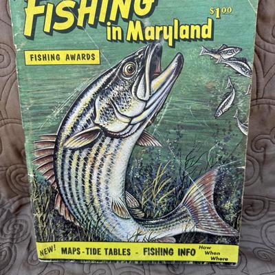 1963 Fishing in Maryland Magazine