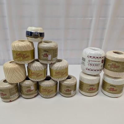 J & P Coats Knit-Cro-Sheen Thread (#33)