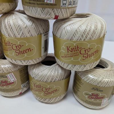 J & P Coats Knit-Cro-Sheen Thread (#33)