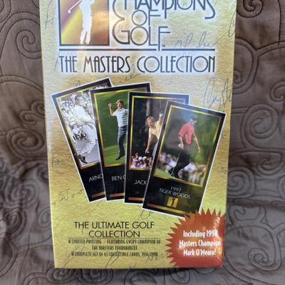 Champions of Golf - The Masters Collection- 1934-1998 Collectable Cards - Sealed