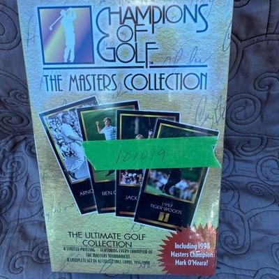 Champions of Golf - The Masters Collection- 1934-1998 Collectable Cards - Sealed
